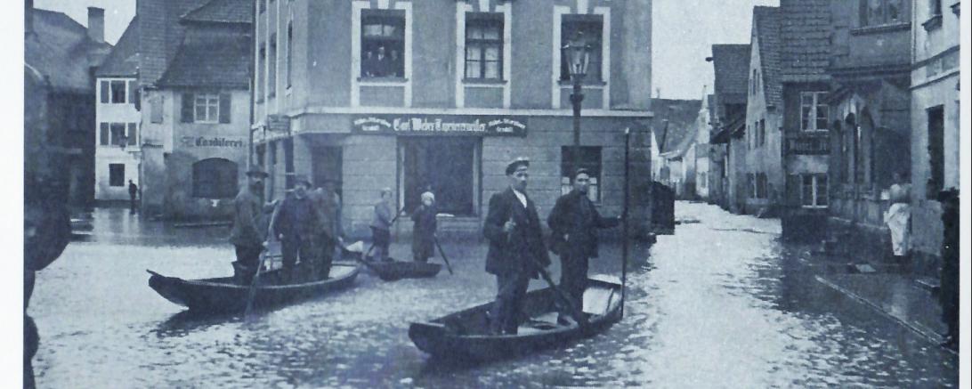Weihnachtshochwasser 1919 in Donauwörth