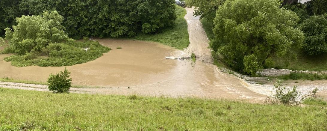 Hochwasser Gunzenheim