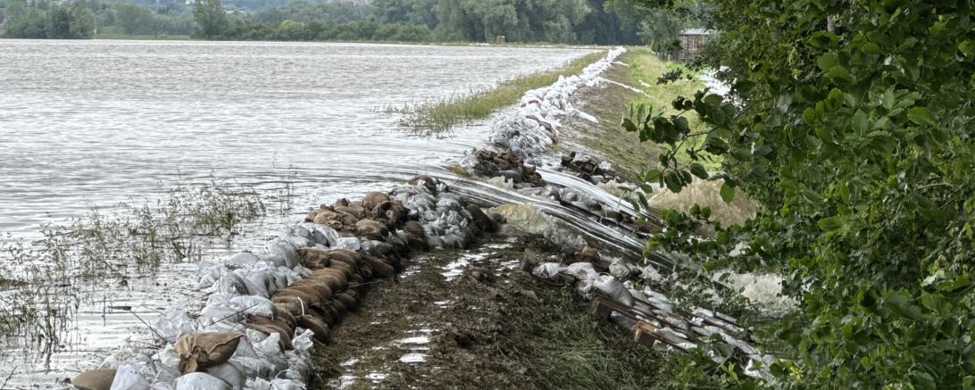 Hochwasser 2024 Dammbruch