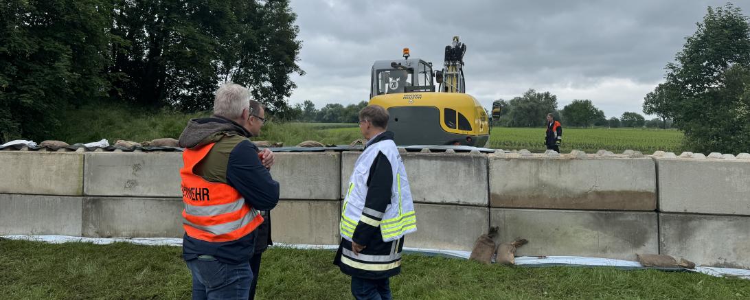 Hochwasser 2024 Moosgraben Mertingen
