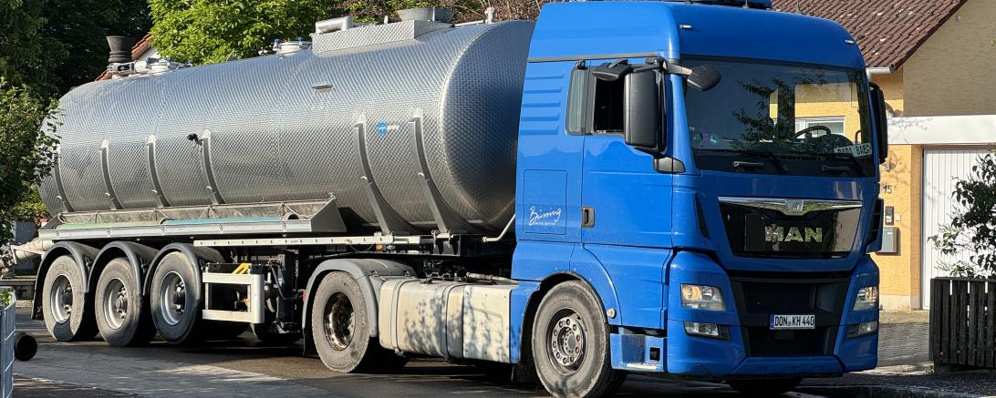 Hochwasser 2024 Lastzug 