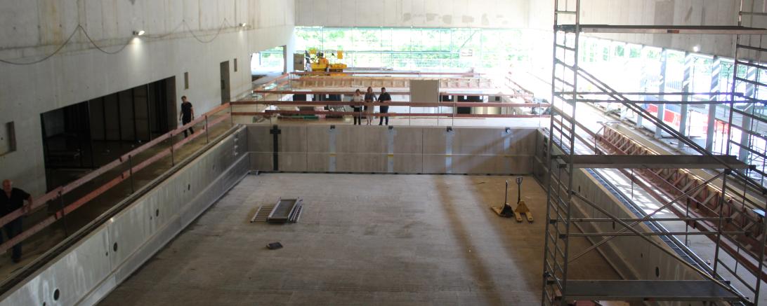 Richtfest Nördlingen Hallenbad 