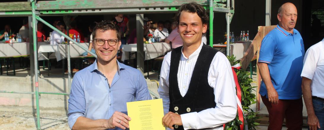 Richtfest Hallenbad Nördlingen 