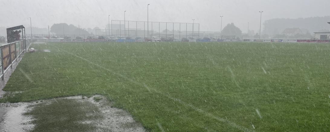 Hochwasser 2024 Fußball Mertingen 
