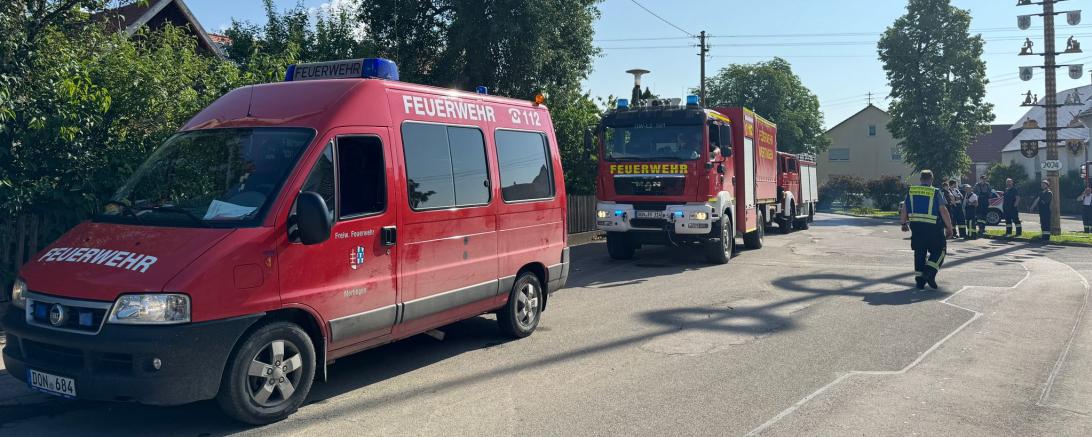 Hochwasser 2024 Freiwillige Feuerwehr Mertingen