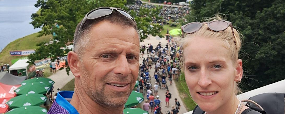 Auf dem Foto links Sascha Kosiurak und Lea Büsch 