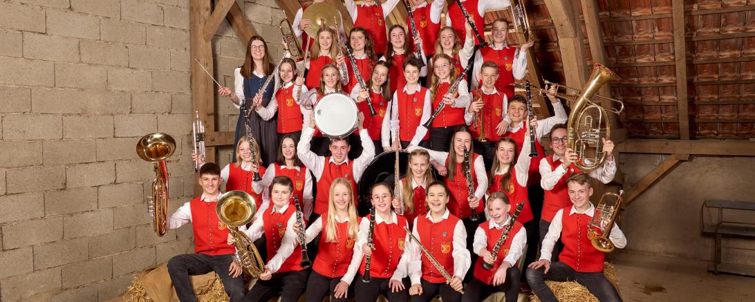 Die Jugendkapelle Marktoffingen spielt am Freitag, den 12. Juli 2024, im Rahmen der Veranstaltungsreihe „Musik am Marktplatz“ in Nördlingen.