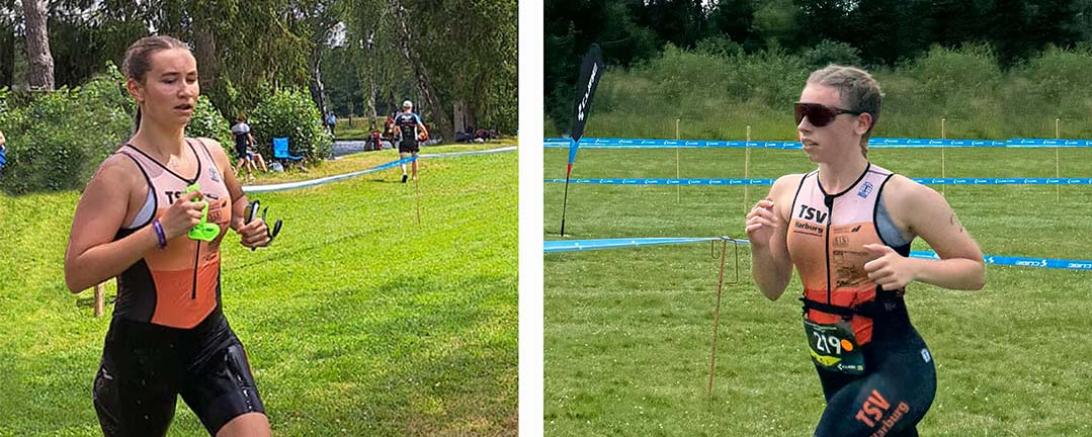 Das Foto zeigt Julia Weiland und Elisabeth Haupt (v.l)