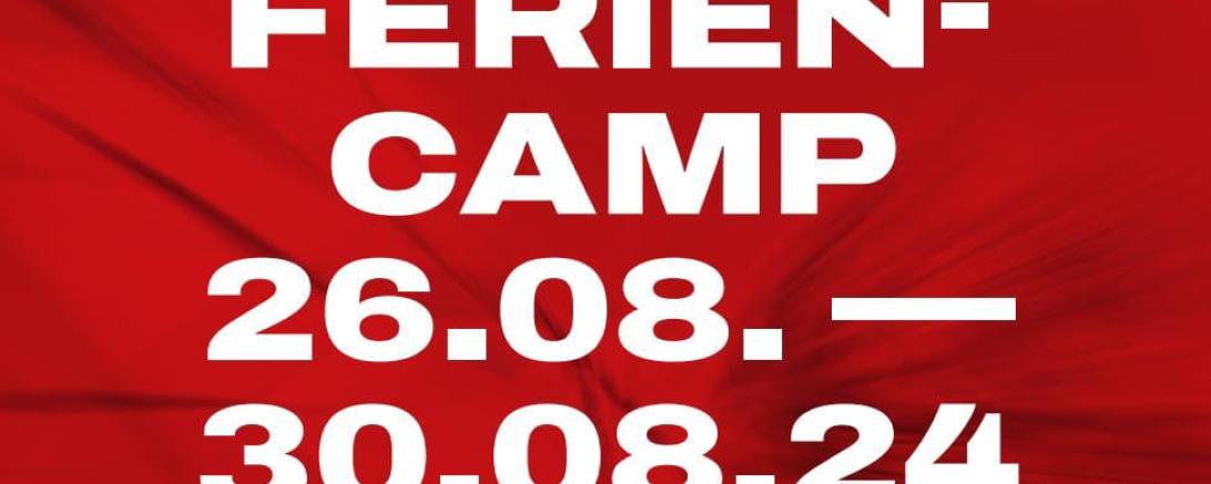 Hier sieht man den Flyer zum Feriencamp des TSV Oettingen.