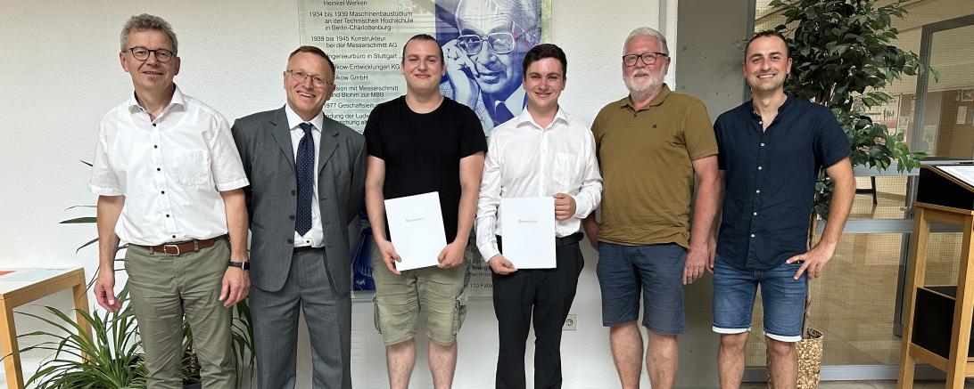 Hier sieht man die Träger des Grenzebachpreis 2024.