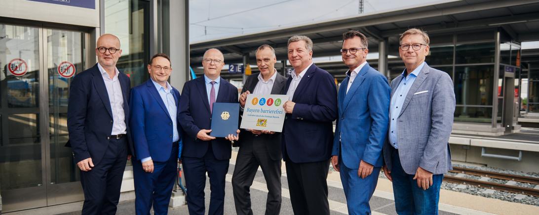  Eröffnung digitales Stellwerk und barrierefreier Bahnhof in Donauwörth