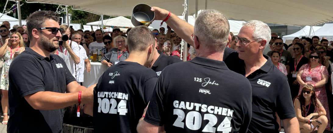 Bei Appl wurden die Kornuten gegautscht.