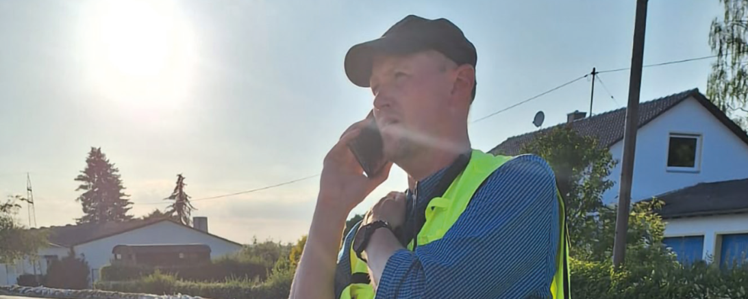 Alexander Zobel war selbst an den Hotspots im Einsatz.