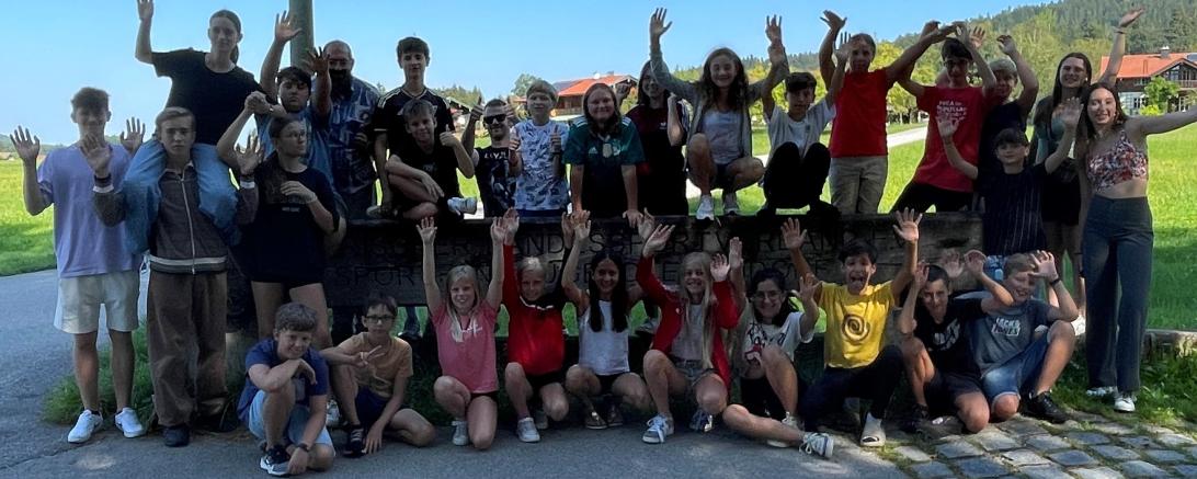 25 Jugendliche im Alter von 10 bis 15 Jahren verbrachten eine sportliche Woche im BLSV-Sportcamp Inzell. 