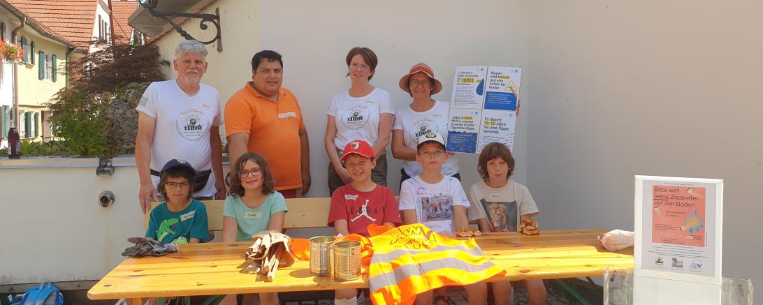 Die stolzen Teilnehmer beim Ferienprogramm des Transition Town Donauwörth e.V.