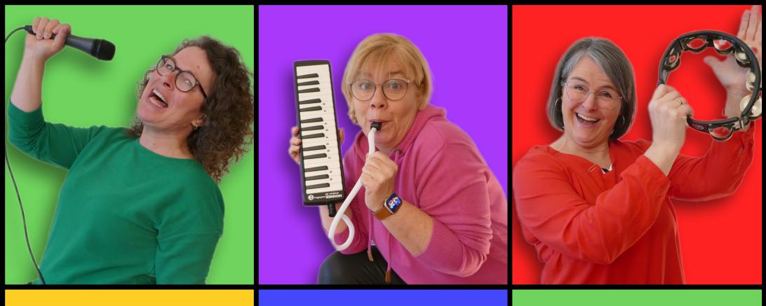 Adelheid und Andreas Müller, Gertrud Schneider, Christian Koller, Beate Felber und Johanna Kristl der Gruppe Namenlos.