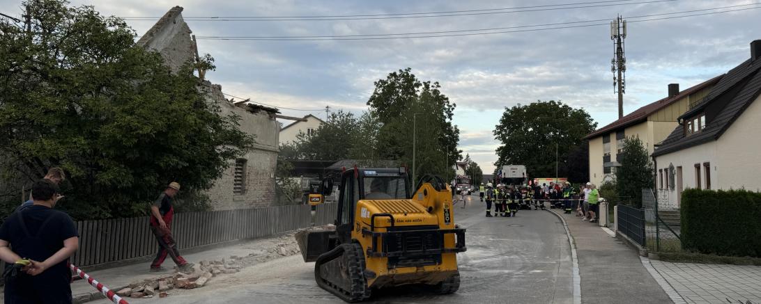 Das Bild zeigt den Einsatzort.