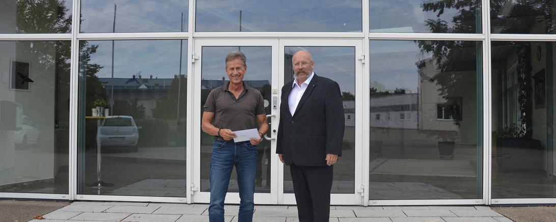 Obermann Spendenübergabe Telemeter 