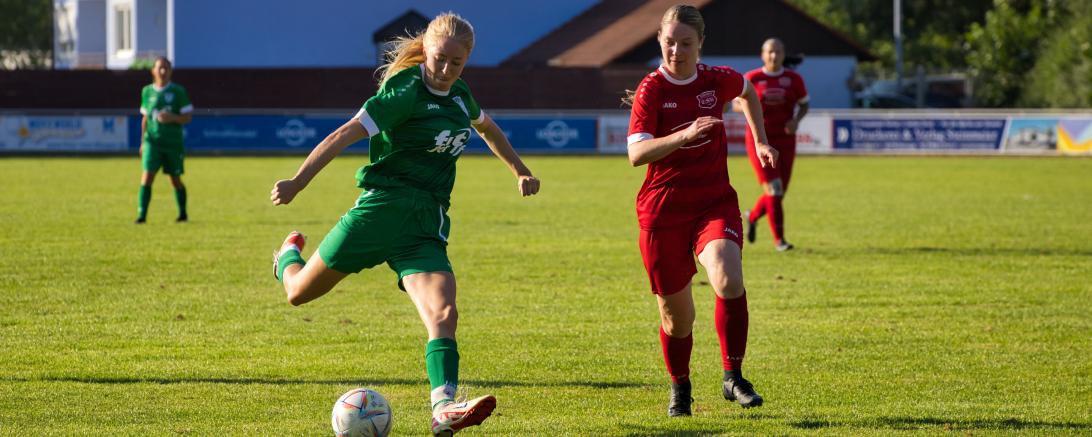 Maja Greiner erzielte den zwischenzeitlichen 1:1-Ausgleich für den TSV 1861 Nördlingen. Am Ende stand eine 1:2-Niederlage zu Buche.