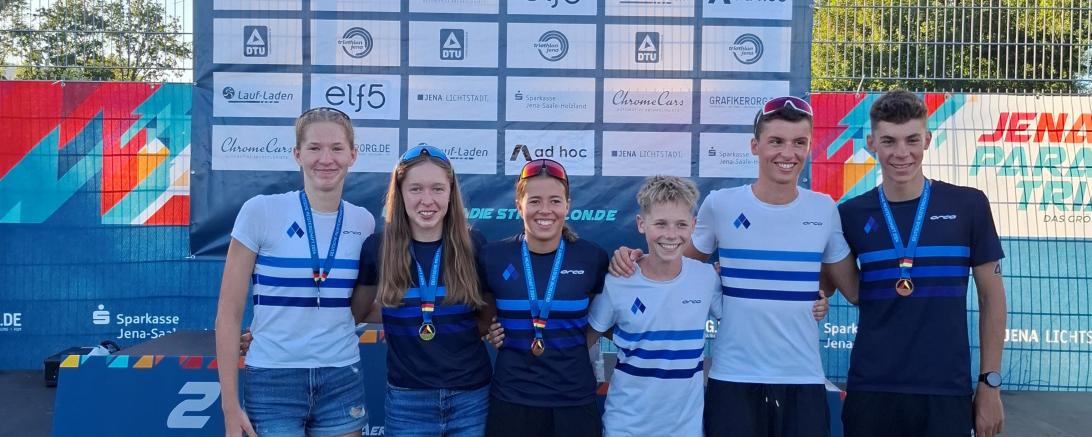 Vom TSV Harburg startete die Rekordteilnehmerzahl von sechs Athleten und Athletinnen, soviel stellt kein anderer Verein in Bayern. Drei Mädchen, angeführt von Chiara Göttler, Giulia Göttler und Nina Mayer sowie drei Jungen angeführt von Luis Rühl, Luca Schreitmüller und Joel Westphal. 