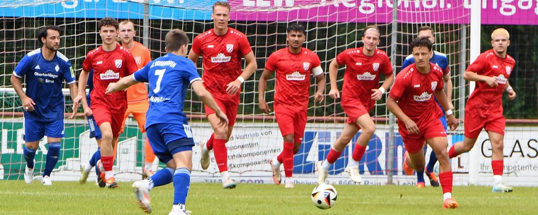 Einer der wenigen Angriffe aufs Rainer Tor.