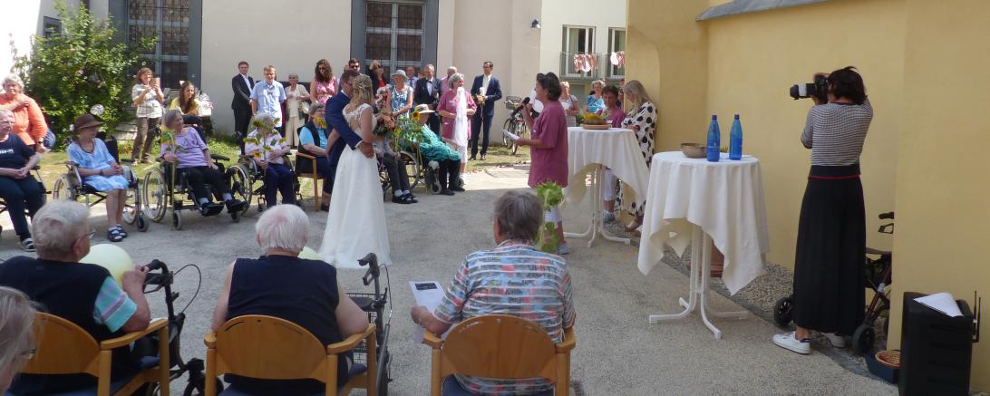 Heirat im Bürgerheim in Nördlingen