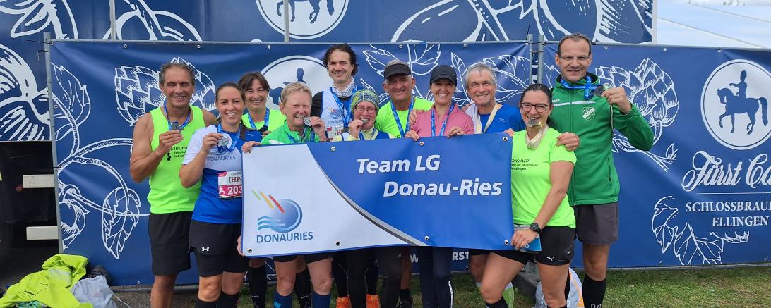 Hier sieht man die Läufer des TSV Nördlingen.