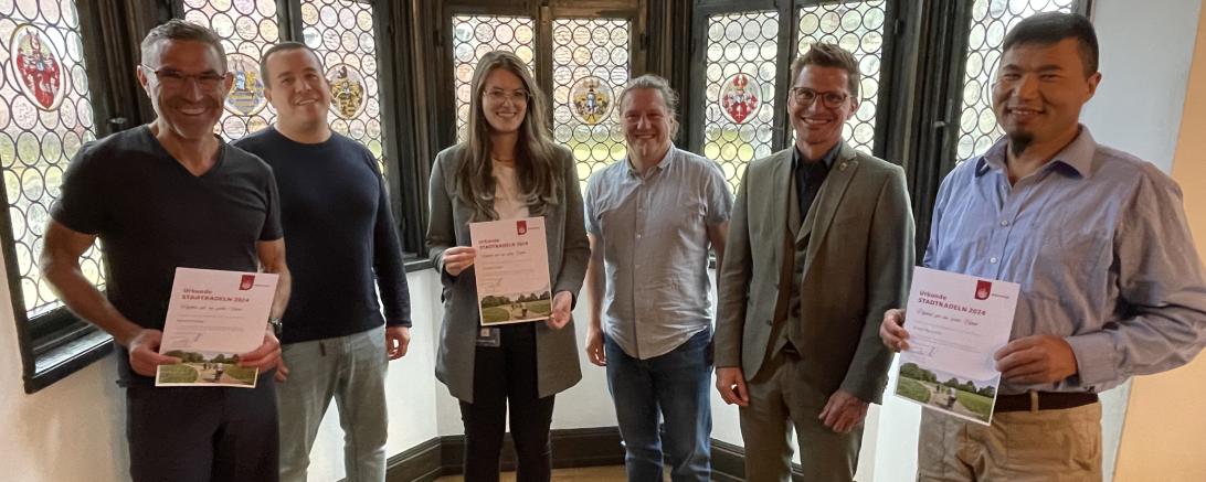 Preisverleihung Stadtradeln 