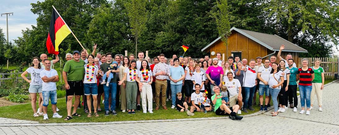 Beteiligte bei Spendenlauf für Hochwasser-Betroffene