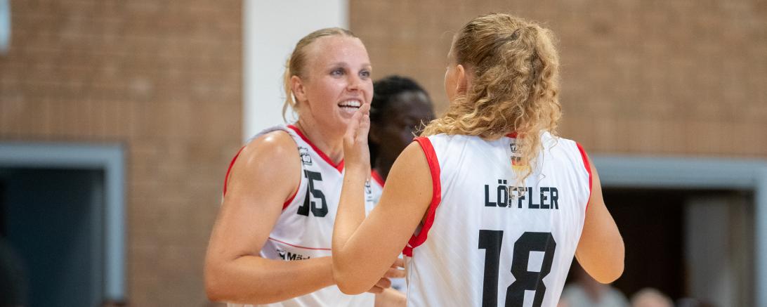 Hier sieht man Lisa Bertholdt und Anna Löffler von den Eigner Angels.