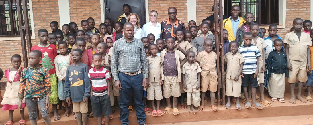 Schule in Burundi