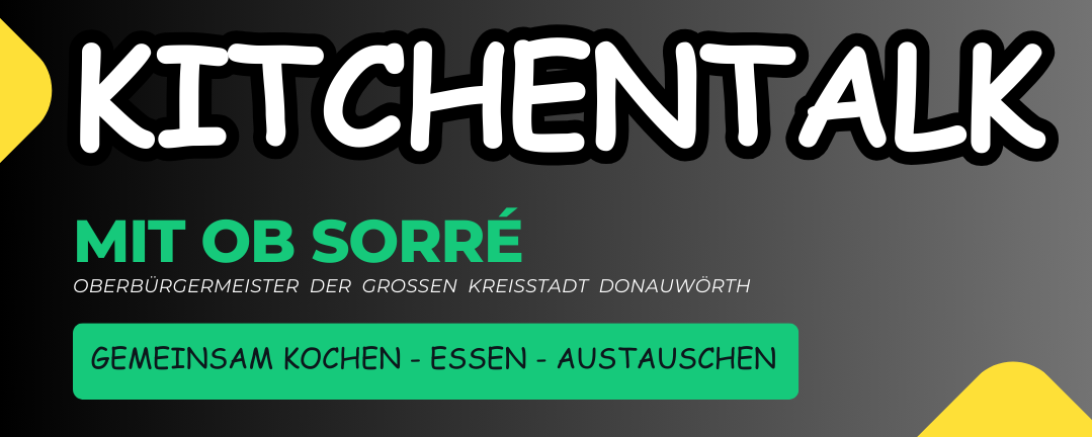 KitchenTalk mit Oberbürgermeister Jürgen Sorré