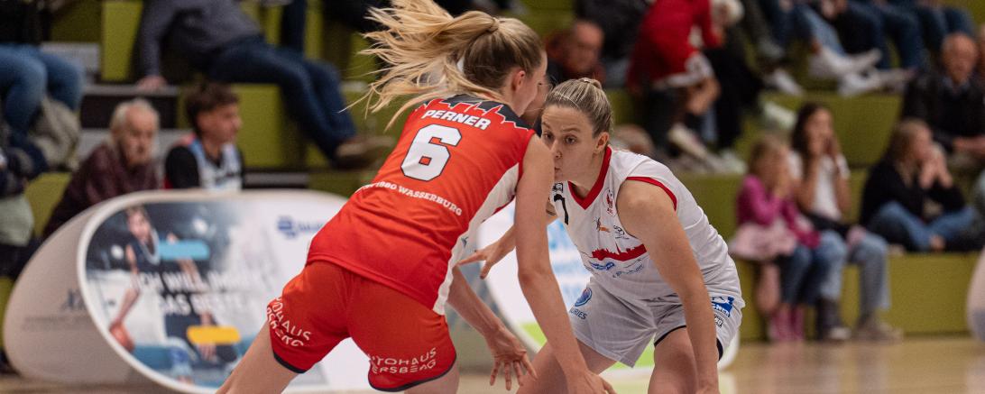 Hier sieht man Laura Schinkel in der Defense.