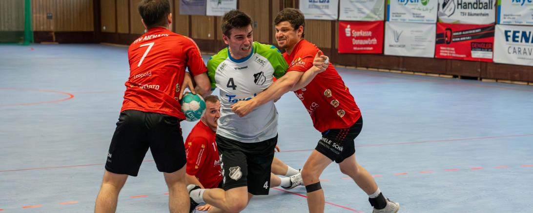 Simon Lechner und die Handballer des TSV Bäumenheim sind in die neue Saison gestartet.