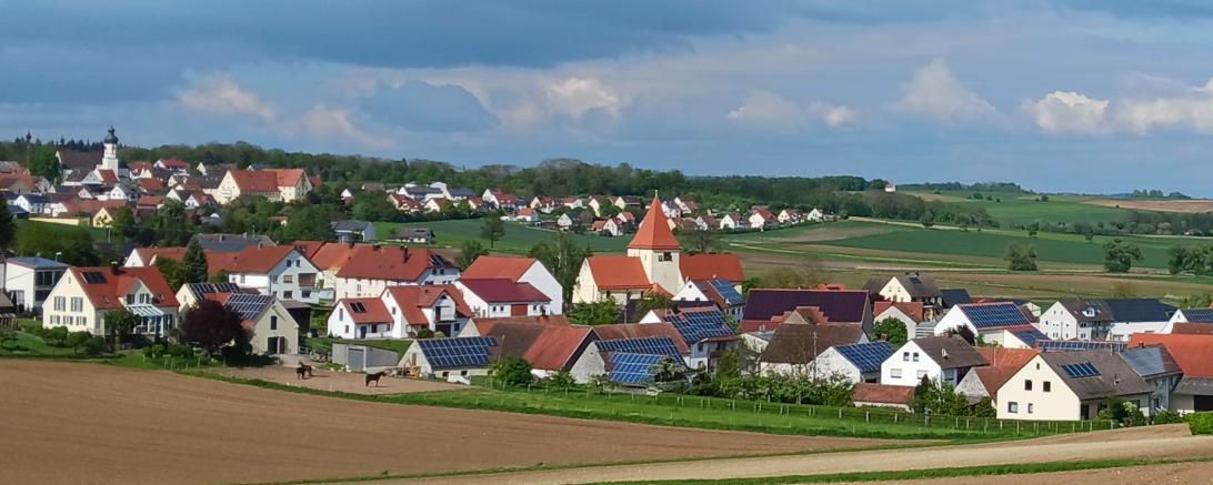 Hügelkette des Nordrieses