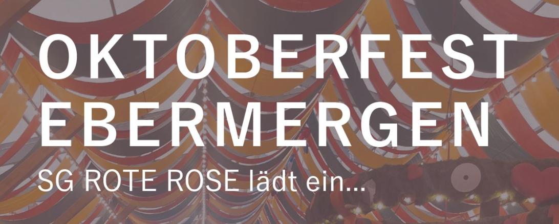Flyer Oktoberfest Ebermergen 2024