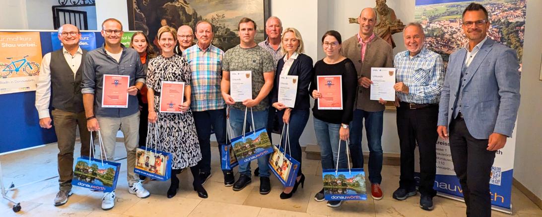 Siegerehrung Stadtradeln