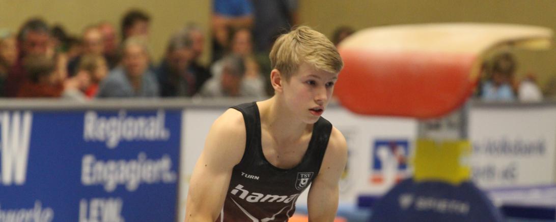 Eines der Ziele des 18-jährigen Anton Bulka ist es sich beim TSV Monheim für die A-Nationalmannschaft zu beweisen.