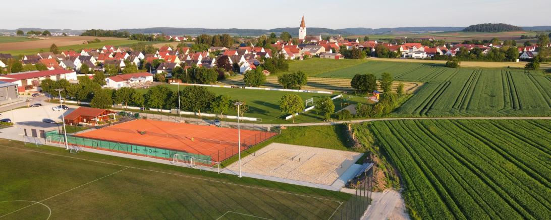 Das neue Sportgelände in Alerheim. 