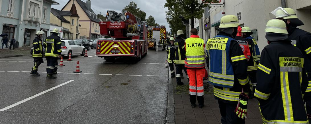 Das Bild zeigt den Einsatzort.