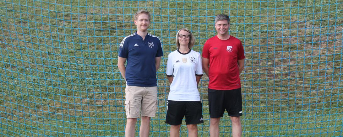 Fabian Schmidt, Melanie Einberger und Sebastian Stegel.