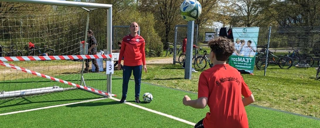 Fußball im Stauferpark
