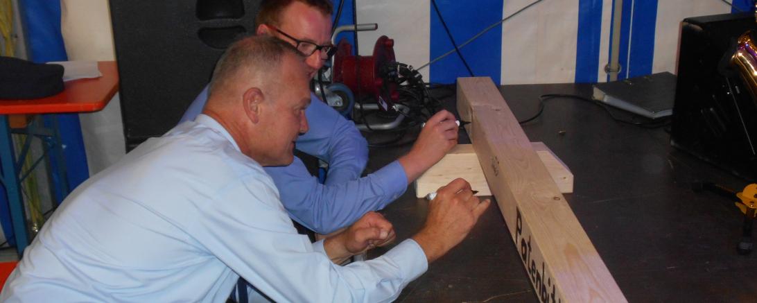 Unterschrift Patenbitten