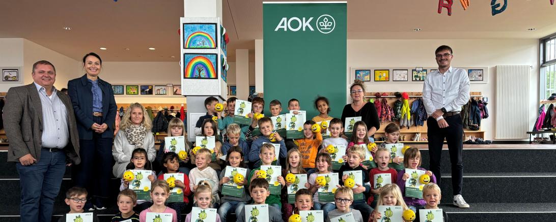 Schulranzen fit mit Bälle