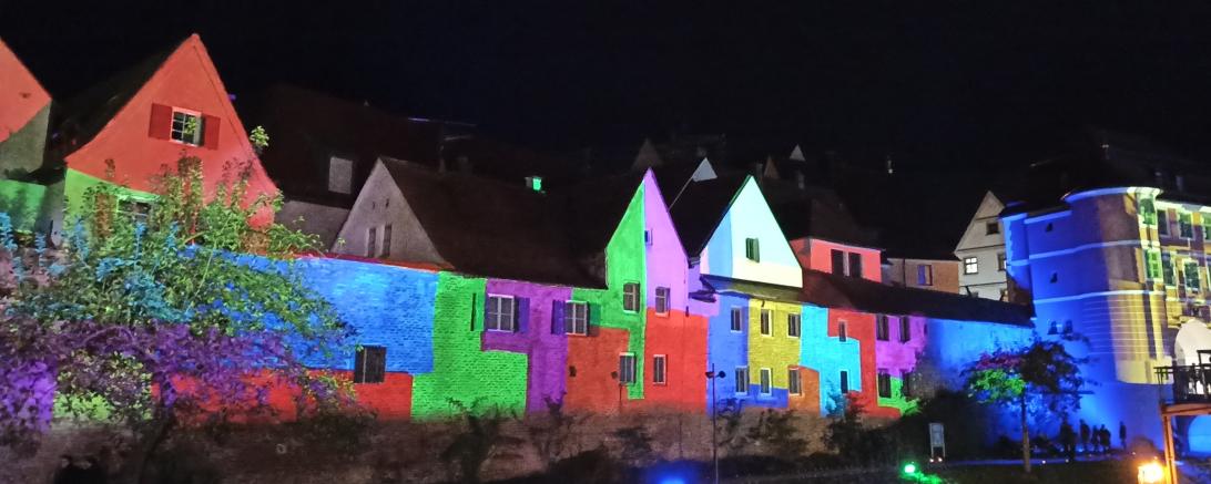 Kunst und Lichternacht Stadtmauer