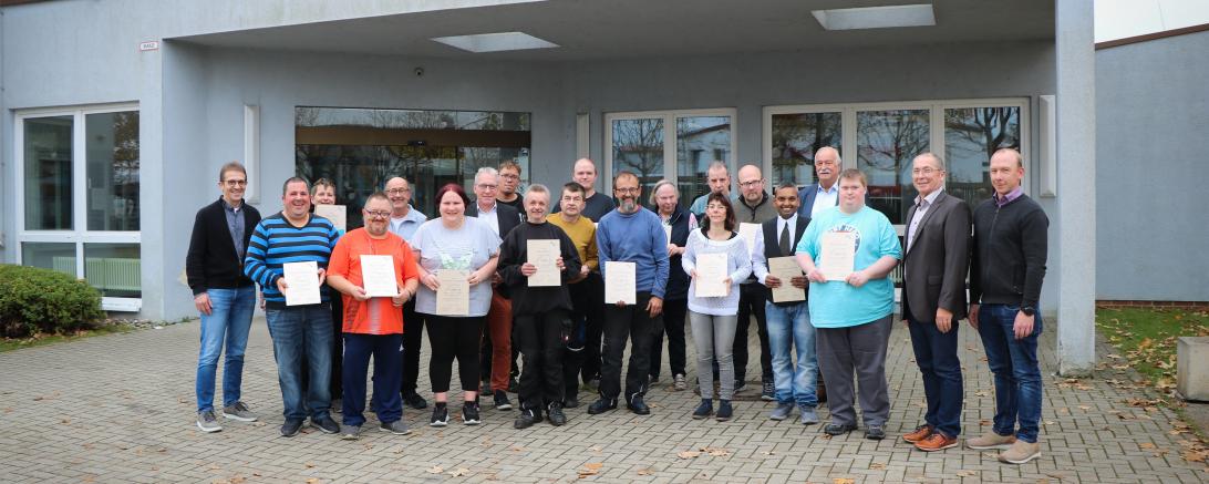 Betreutenehrungen des Standorts Nördlingen.