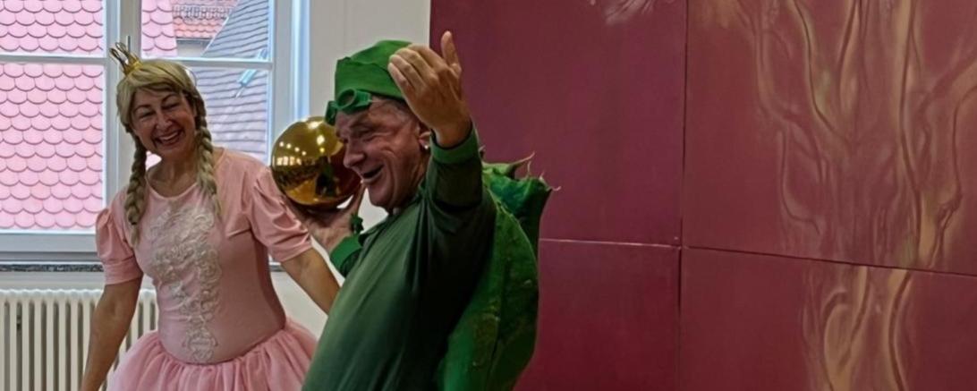 Froschkönig Stadtbibliothek Nördlingen