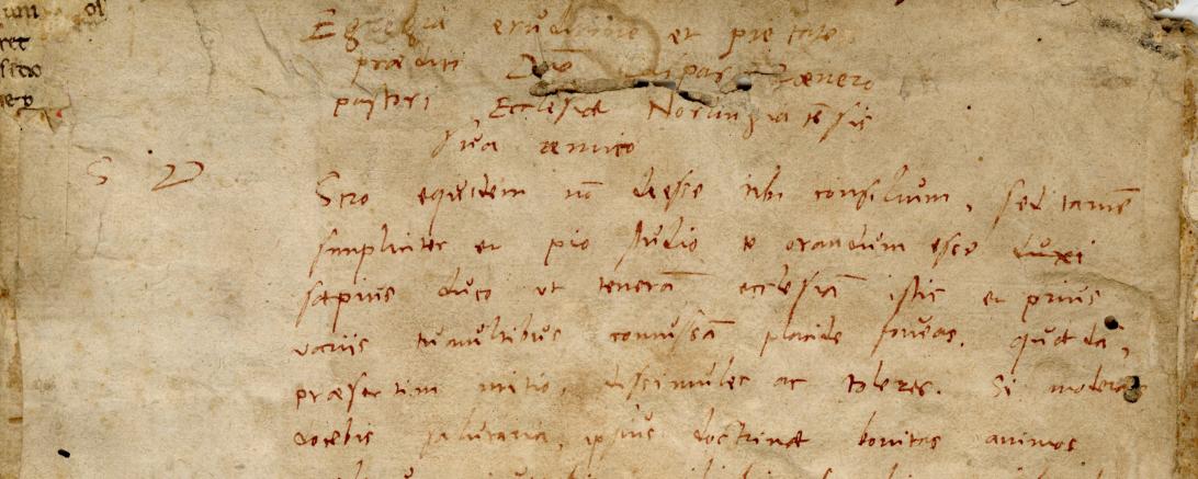 Melanchthon-Autograph