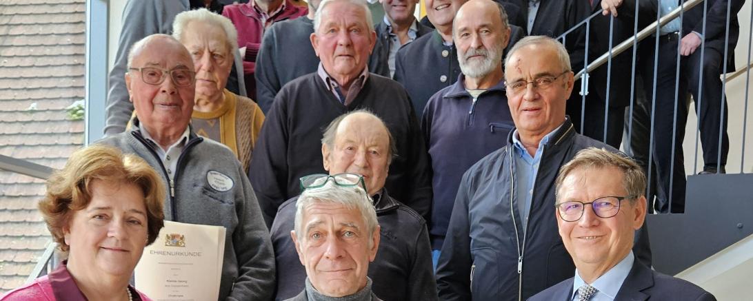 Ehrung Feldgeschworene