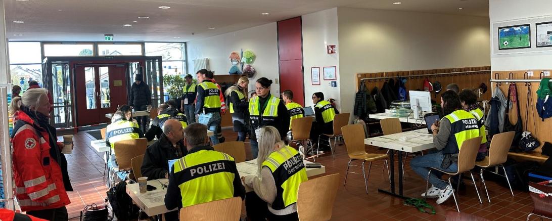 Katastrophenschutzübung Tapfheim